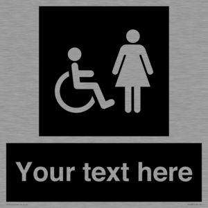 Custom information: black panel disabled and female